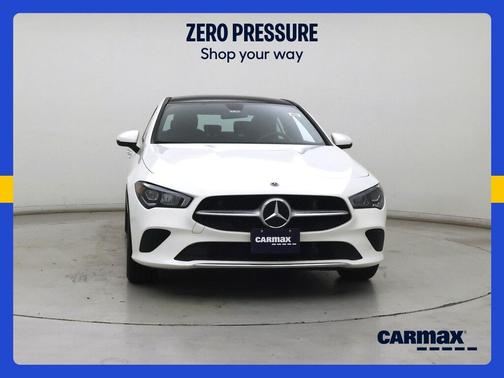 White 2022 Mercedes-Benz CLA 250