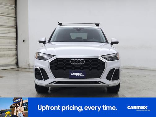 White 2022 Audi Q5 S-Line Premium Plus