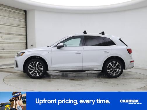 White 2022 Audi Q5 S-Line Premium Plus
