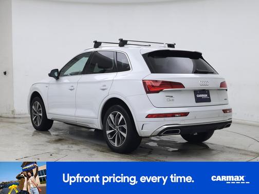 White 2022 Audi Q5 S-Line Premium Plus