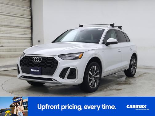 White 2022 Audi Q5 S-Line Premium Plus