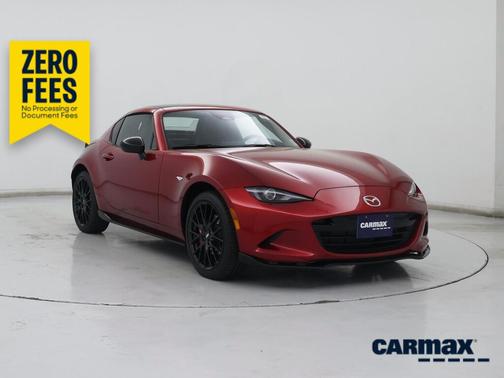 Red 2024 Mazda MX-5 Miata RF Club