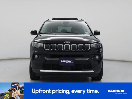 Black 2022 Jeep Compass Limited