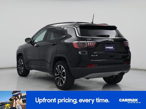 Black 2022 Jeep Compass Limited