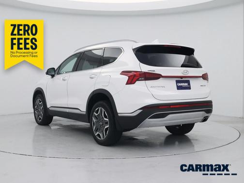 White 2023 Hyundai SANTA FE Limited