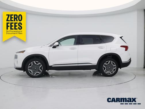 White 2023 Hyundai SANTA FE Limited