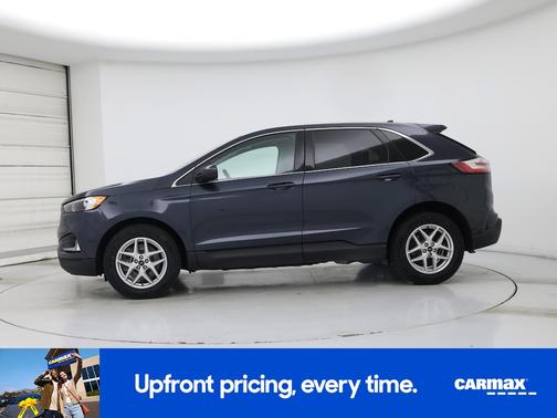 Blue 2023 Ford Edge SEL