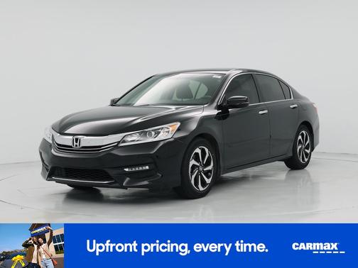 Black 2017 Honda Accord EX-L