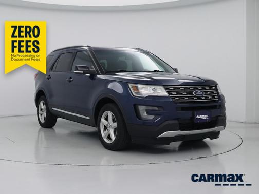 Blue 2016 Ford Explorer XLT