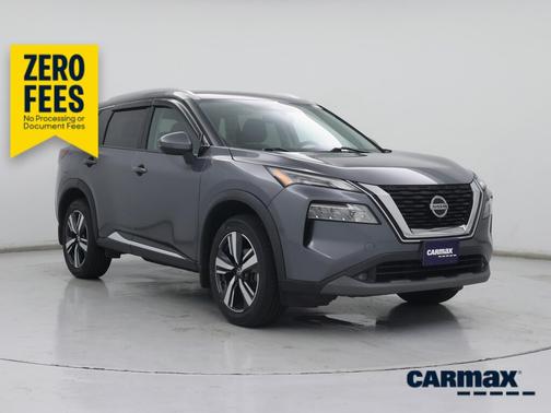 Gray 2021 Nissan Rogue SL