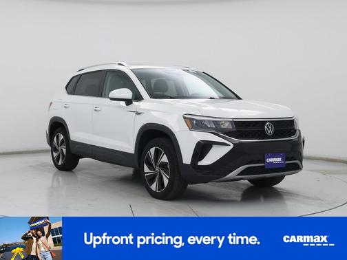 White 2023 Volkswagen Taos SE