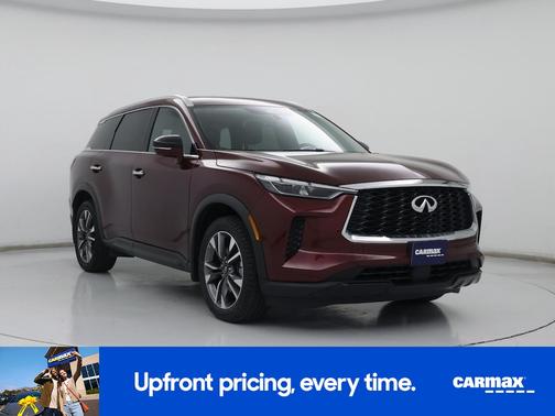 Burgundy 2023 INFINITI QX60 Luxe