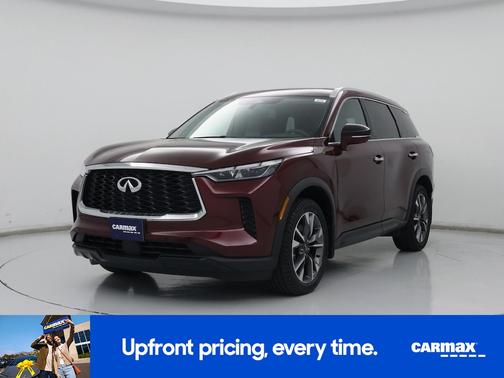 Burgundy 2023 INFINITI QX60 Luxe