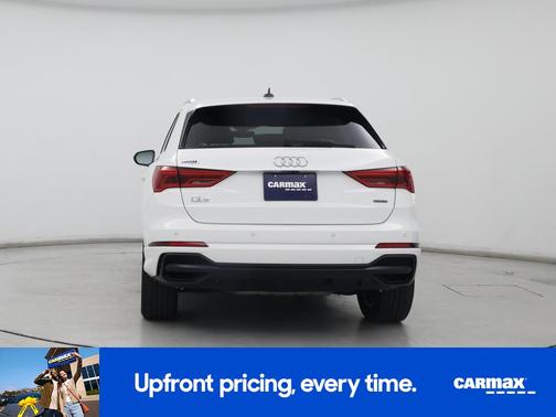 White 2021 Audi Q3 S-Line Premium