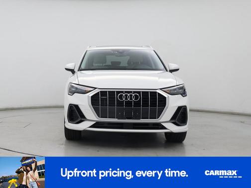 White 2021 Audi Q3 S-Line Premium