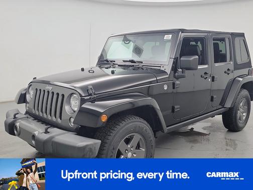 Black 2015 Jeep Wrangler Unlimited Freedom