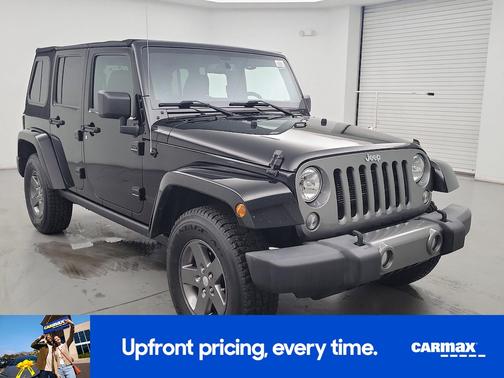 Black 2015 Jeep Wrangler Unlimited Freedom