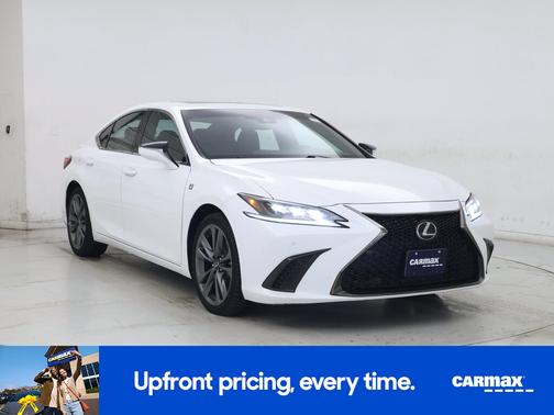 White 2019 Lexus ES 350 F-Sport
