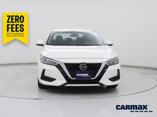 White 2021 Nissan Sentra SV