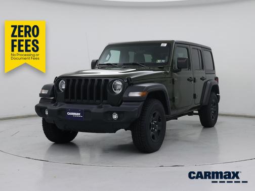 Green 2023 Jeep Wrangler Unlimited Sport