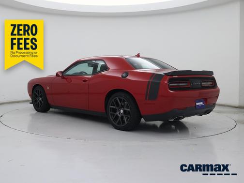 Red 2016 Dodge Challenger R/T Scat Pack