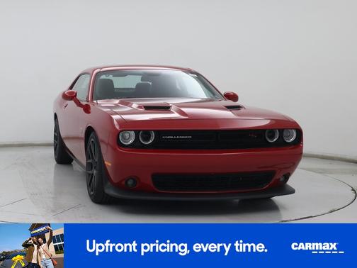 Red 2016 Dodge Challenger R/T Scat Pack