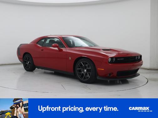Red 2016 Dodge Challenger R/T Scat Pack
