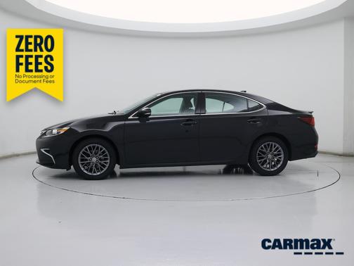 Black 2018 Lexus ES 350