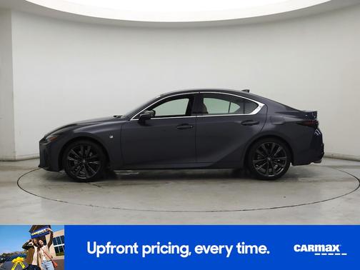 Gray 2022 Lexus IS 350 F-Sport
