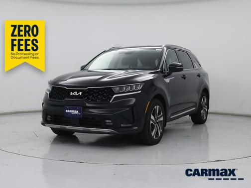 Black 2023 Kia Sorento Hybrid EX