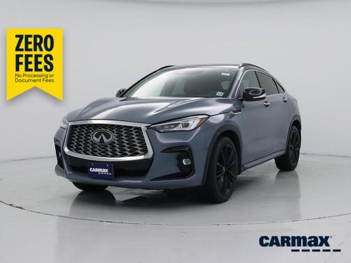 Gray 2023 INFINITI QX55 Luxe
