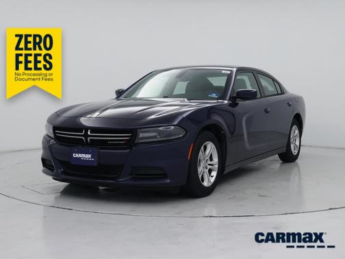 Blue 2015 Dodge Charger SE