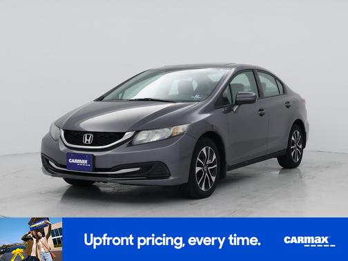 Gray 2015 Honda Civic EX