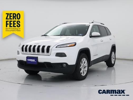 White 2016 Jeep Cherokee Latitude