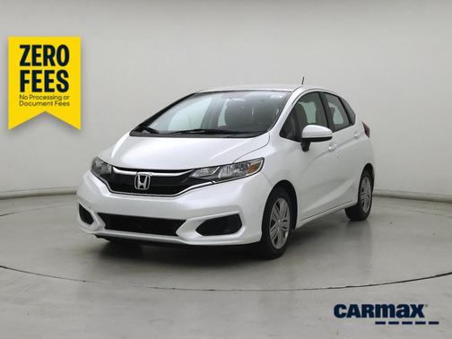 White 2019 Honda Fit LX