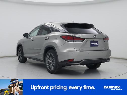 Silver 2022 Lexus RX 450h F-SPORT Handling