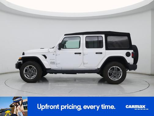 White 2021 Jeep Wrangler Unlimited Sahara