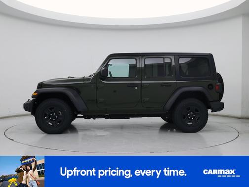 Green 2023 Jeep Wrangler Unlimited Sport