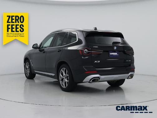 Black 2023 BMW X3 XDrive30i