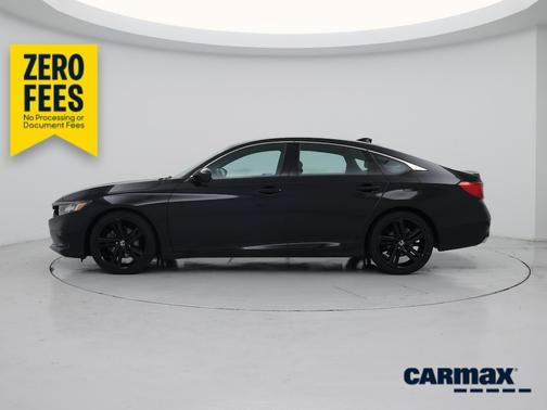 Black 2022 Honda Accord Sport