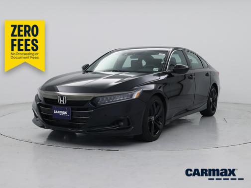 Black 2022 Honda Accord Sport