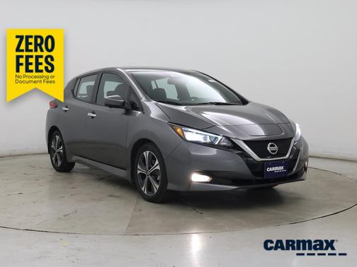 Gray 2022 Nissan Leaf SV