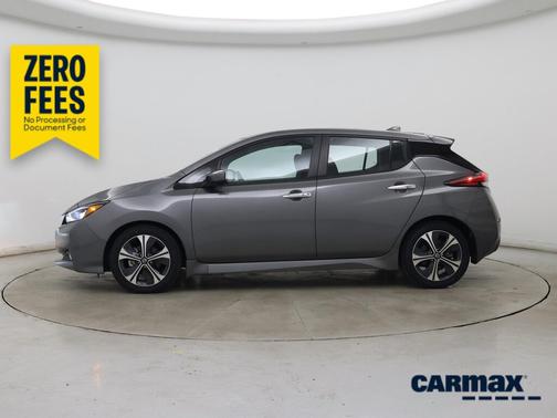 Gray 2022 Nissan Leaf SV