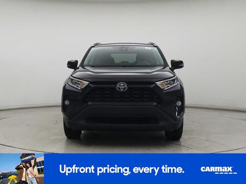 Blue 2021 Toyota RAV4 Hybrid XLE