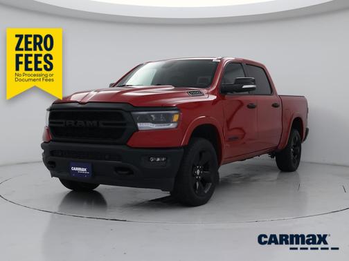 Red 2022 RAM 1500 Bighorn
