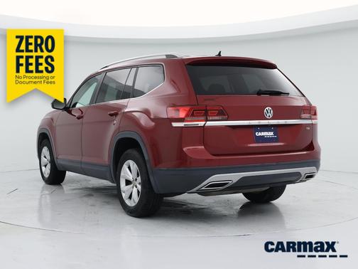 Red 2018 Volkswagen Atlas S