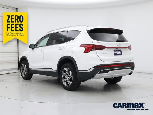White 2023 Hyundai SANTA FE SEL