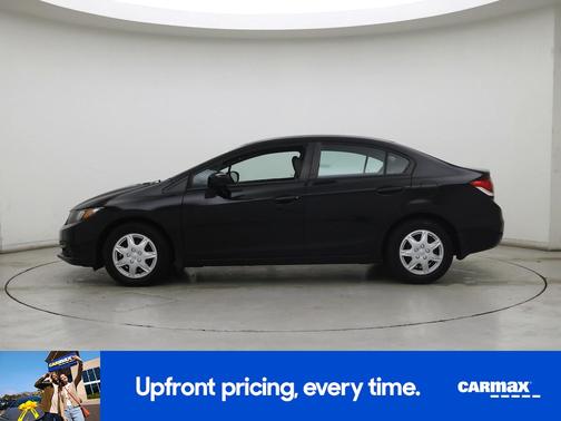 Black 2014 Honda Civic LX