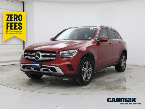 Red 2022 Mercedes-Benz GLC 300