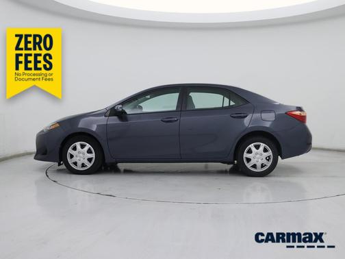 Blue 2017 Toyota Corolla LE